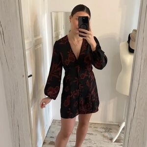 Asos Brown Mini Dress